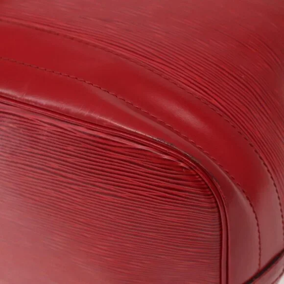 Authentic LOUIS VUITTON Epi Noe Shoulder Bag Red M44007 LV - Picture 7 of 16